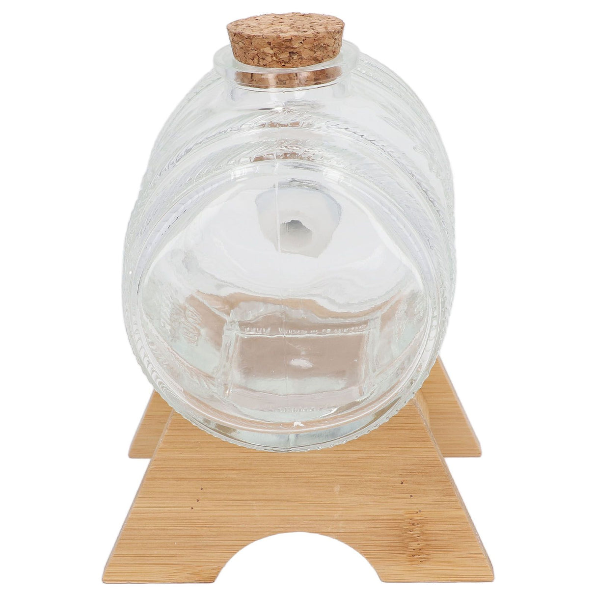 Beverage Barrel Thickened Glass Sealed Medlar Ginseng Wine Brewing Jar Dispenser with Faucet for Home