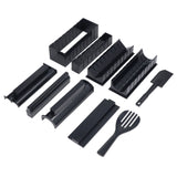 Sushi Making Kit Safe Harmless Odorless Simple Operation DIY Sushi Mold Set Sushi Maker Tool Kit for Home Kitchen - Low Angle
