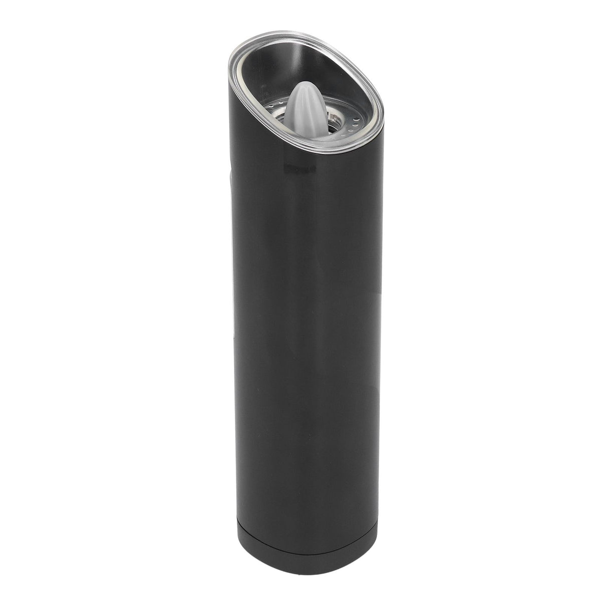 Electric Pepper Grinder Stainless Steel Wireless Visual Pepper Salt Grinder Mill for Kitchen Restaurant Camping Barbecue