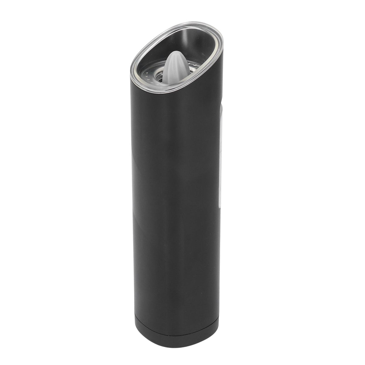Electric Pepper Grinder Stainless Steel Wireless Visual Pepper Salt Grinder Mill for Kitchen Restaurant Camping Barbecue