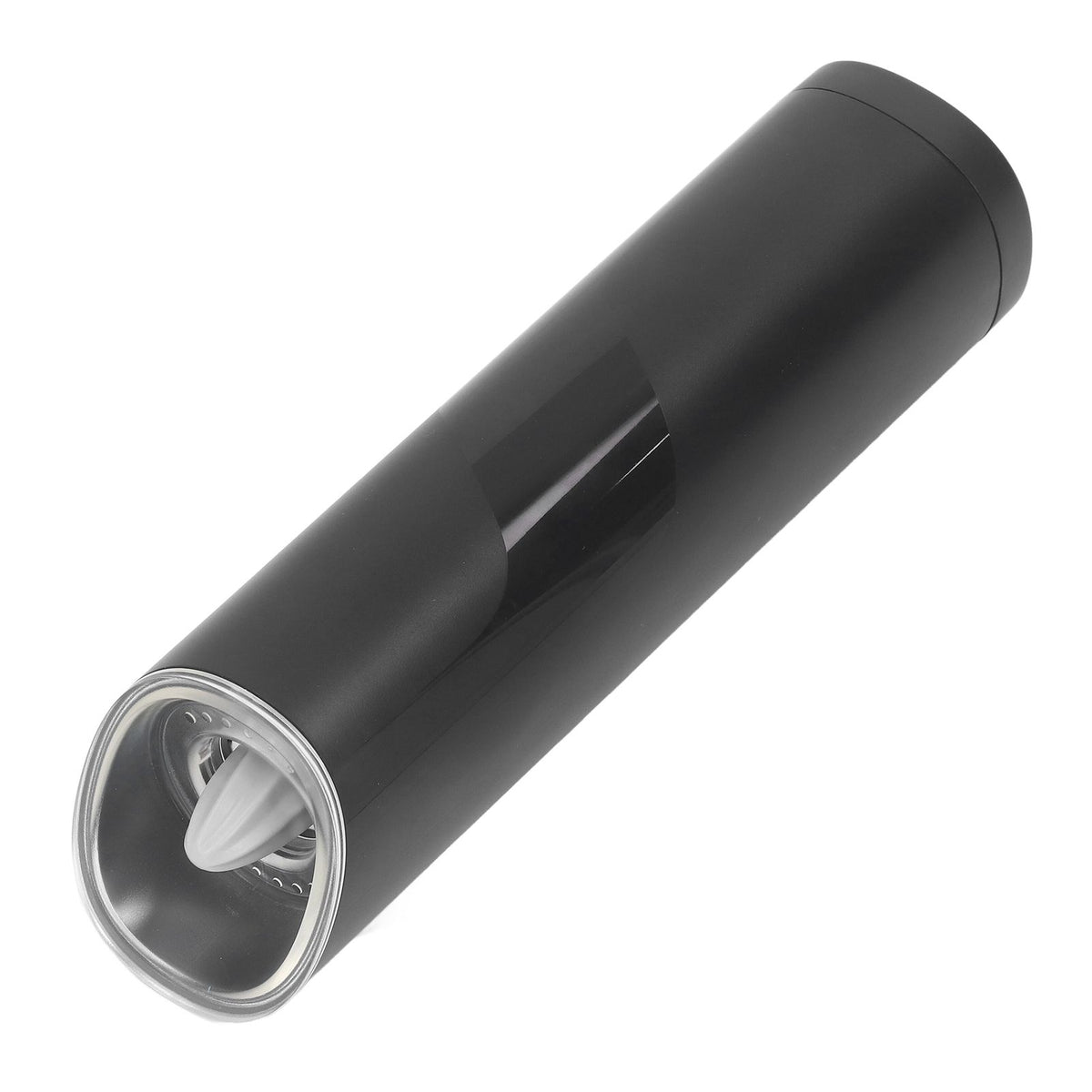 Electric Pepper Grinder Stainless Steel Wireless Visual Pepper Salt Grinder Mill for Kitchen Restaurant Camping Barbecue