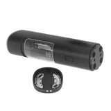 Electric Pepper Grinder Stainless Steel Wireless Visual Pepper Salt Grinder Mill for Kitchen Restaurant Camping Barbecue