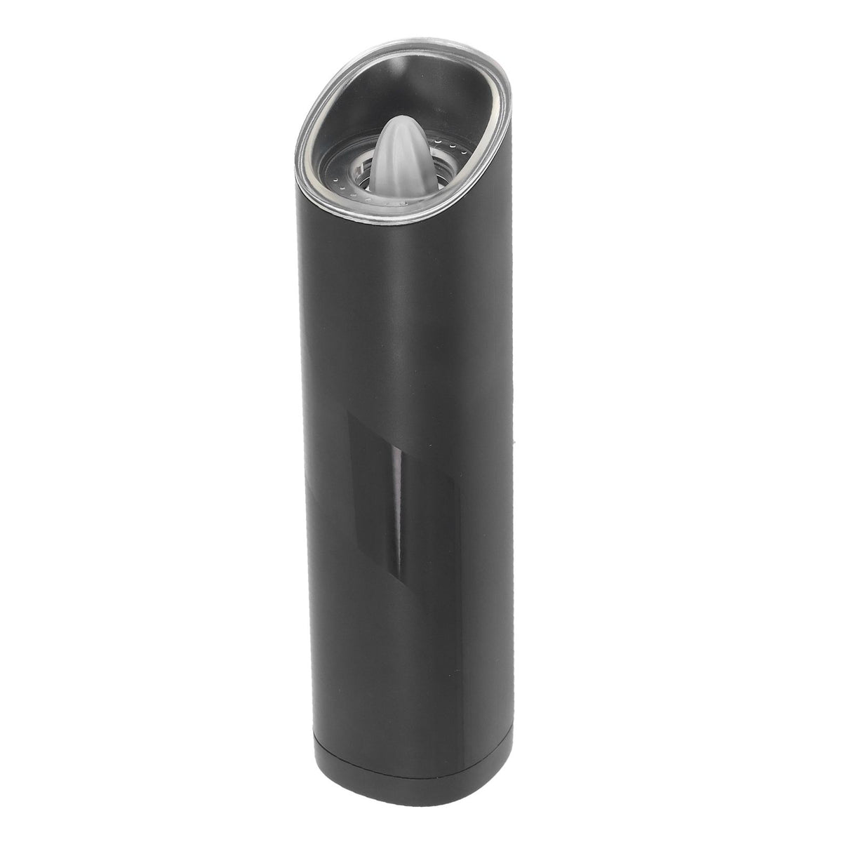 Electric Pepper Grinder Stainless Steel Wireless Visual Pepper Salt Grinder Mill for Kitchen Restaurant Camping Barbecue