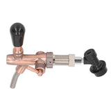 G5/8 Beer Faucet Brass Stainless Steel Beer Tap Adjustable Beer Faucet with Quick Connector Red Bronze - Extra Image