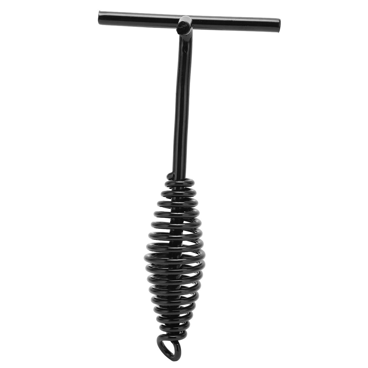 Lid Lifter 26CM Length Spiral Handle Black Finish Iron Extended Design Comfortable Hold Camp Dutch Oven Lid Lifter