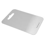 Cutting Board Double Sided 304 Stainless Steel Easy Cleaning for Cooking Kitchen S