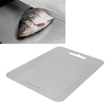 Cutting Board Double Sided 304 Stainless Steel Easy Cleaning for Cooking Kitchen M