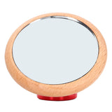 Coffee Reflective Mirror Multidirectional Rotation Adjustable Magnetism Observative Mirror for Kitchen Red