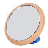Coffee Reflective Mirror Multidirectional Rotation Adjustable Magnetism Observative Mirror for Kitchen Blue - Rear View