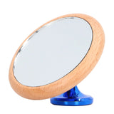 Coffee Reflective Mirror Multidirectional Rotation Adjustable Magnetism Observative Mirror for Kitchen Blue - Low Angle