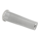 304 Stainless Steel Cold Brew Coffee Filter Cone Mesh with White Rubber Circle Coffee Brew Infuser for Fruit Drink 8x21cm/3.1x8.2in