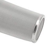 304 Stainless Steel Cold Brew Coffee Filter Cone Mesh with White Rubber Circle Coffee Brew Infuser for Fruit Drink 8x21cm/3.1x8.2in