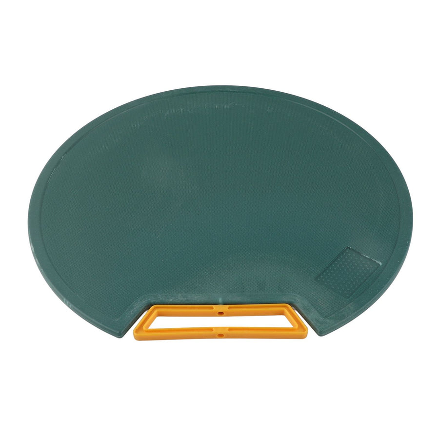 Double Side Chopping Cutting Board with Swivel Handle Nonslip for Kitchen Chef Meat Vegetables Fruits Round