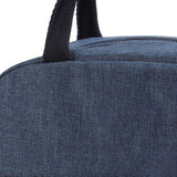 Lunch Bag High Capacity Reusable Tote Heat Preservation Dinner Insulation Hangbag Dark Blue