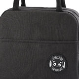 Lunch Bag High Capacity Reusable Tote Heat Preservation Dinner Insulation Hangbag Black