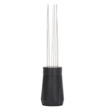 Coffee Distribution Needle Stainless Steel Firm Practical Safe Hand Tampers Stirring Tool for Home Black