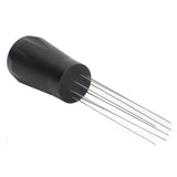 Coffee Distribution Needle Stainless Steel Firm Practical Safe Hand Tampers Stirring Tool for Home Black