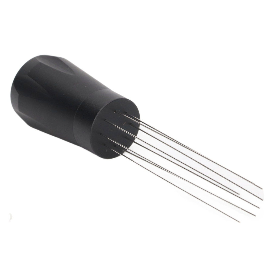 Coffee Distribution Needle Stainless Steel Firm Practical Safe Hand Tampers Stirring Tool for Home Black