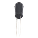 Coffee Distribution Needle Stainless Steel Firm Practical Safe Hand Tampers Stirring Tool for Home Black