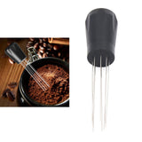 Coffee Distribution Needle Stainless Steel Firm Practical Safe Hand Tampers Stirring Tool for Home Black - Extra Image