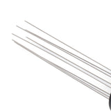 Coffee Distribution Needle Stainless Steel Firm Practical Safe Hand Tampers Stirring Tool for Home Black