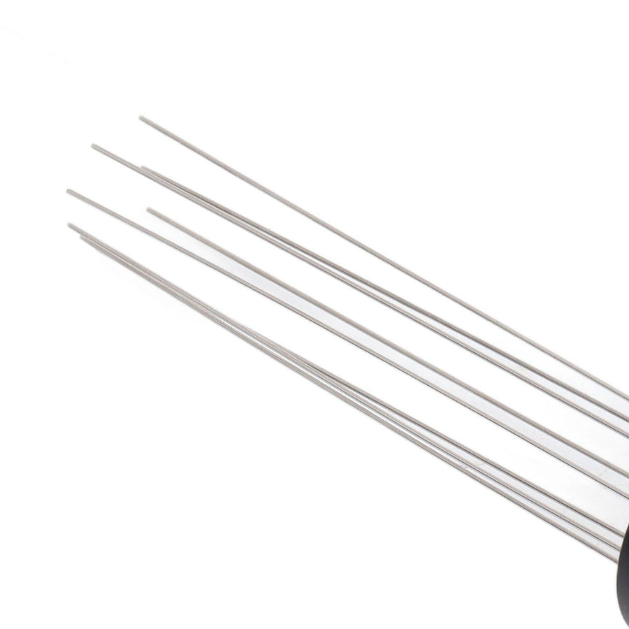 Coffee Distribution Needle Stainless Steel Firm Practical Safe Hand Tampers Stirring Tool for Home Black