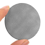53.5mm Coffee Filter Mesh Puck Screen Stainless Steel Multilayer Sintered Coffee Filter Handheld Round Coffee Filter Plate 150μm - Low Angle