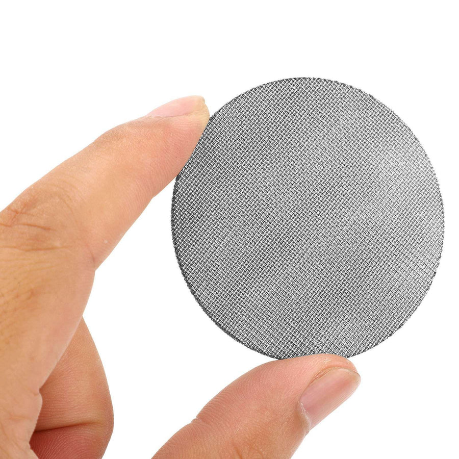 58.5mm Coffee Puck Screen 304 Stainless Steel Reusable Coffee Filter Mesh Plate for Coffee Machine Handle 100μm