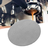 58.5mm Coffee Puck Screen 304 Stainless Steel Reusable Coffee Filter Mesh Plate for Coffee Machine Handle 150μm
