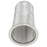 Cold Brew Coffee Filter Stainless Steel Reusable Wide Mouth Mesh Cylindrical Filter with White Gasket for Tea 8x15cm/3.15x5.91in