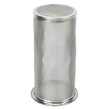 Cold Brew Coffee Filter Stainless Steel Reusable Wide Mouth Mesh Cylindrical Filter with White Gasket for Tea 8x15cm/3.15x5.91in - Extra Image