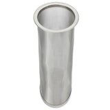 Cold Brew Coffee Filter Stainless Steel Reusable Wide Mouth Mesh Cylindrical Filter with White Gasket for Tea 8x21cm/3.15x8.27in - 45-Degree Angle