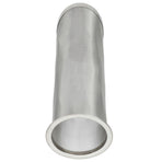 Cold Brew Coffee Filter Stainless Steel Reusable Wide Mouth Mesh Cylindrical Filter with White Gasket for Tea 8x21cm/3.15x8.27in