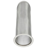 Cold Brew Coffee Filter Stainless Steel Reusable Wide Mouth Mesh Cylindrical Filter with White Gasket for Tea 8x21cm/3.15x8.27in - Rear View