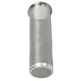 Cold Brew Coffee Filter Stainless Steel Reusable Wide Mouth Mesh Cylindrical Filter with White Gasket for Tea 8x21cm/3.15x8.27in - Extra Image