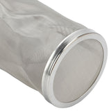 Cold Brew Coffee Filter Stainless Steel Reusable Wide Mouth Mesh Cylindrical Filter with White Gasket for Tea 8x21cm/3.15x8.27in - Extra Image