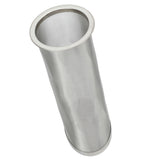 Cold Brew Coffee Filter Stainless Steel Reusable Wide Mouth Mesh Cylindrical Filter with White Gasket for Tea 8x21cm/3.15x8.27in - Extra Image