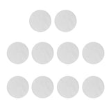 10pcs Silicone Steamer Mesh Mat Prevents Stick Reusable Cuttable Silicone Steamer Liners for Kitchen Restaurant 30cm/11.8in - Front View