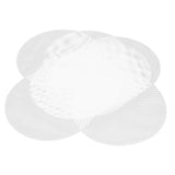 10pcs Silicone Steamer Mesh Mat Prevents Stick Reusable Cuttable Silicone Steamer Liners for Kitchen Restaurant 30cm/11.8in - Side View