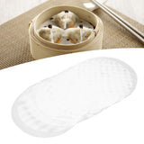 10pcs Silicone Steamer Mesh Mat Prevents Stick Reusable Cuttable Silicone Steamer Liners for Kitchen Restaurant 30cm/11.8in - Extra Image