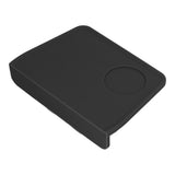 Coffee Tamper Mat with Tamper Slot Silicone Tamping Mat Coffee Pad Tamp Station Tool Black - 45-Degree Angle