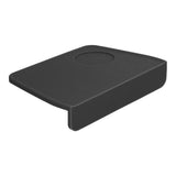 Coffee Tamper Mat with Tamper Slot Silicone Tamping Mat Coffee Pad Tamp Station Tool Black