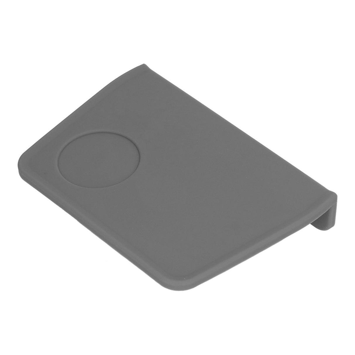 Coffee Tamper Mat with Tamper Slot Silicone Tamping Mat Coffee Pad Tamp Station Tool Grey