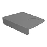 Coffee Tamper Mat with Tamper Slot Silicone Tamping Mat Coffee Pad Tamp Station Tool Grey