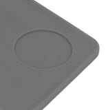 Coffee Tamper Mat with Tamper Slot Silicone Tamping Mat Coffee Pad Tamp Station Tool Grey - Extra Image