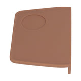 Coffee Tamper Mat with Tamper Slot Silicone Tamping Mat Coffee Pad Tamp Station Tool Brown