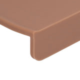 Coffee Tamper Mat with Tamper Slot Silicone Tamping Mat Coffee Pad Tamp Station Tool Brown
