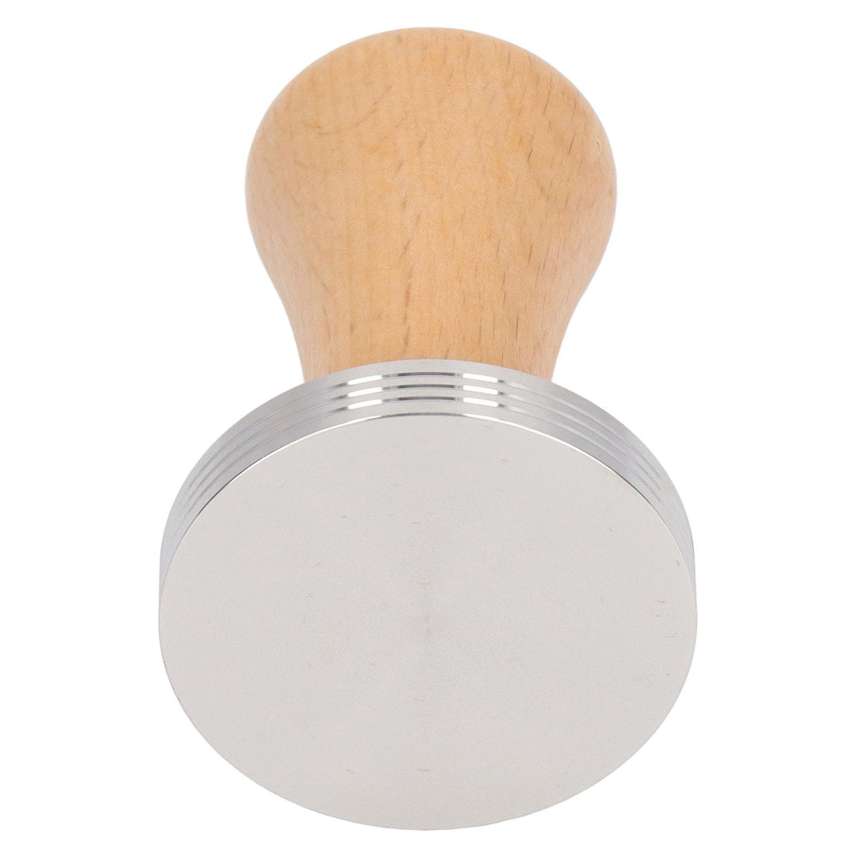 Wooden Coffee Tamper Food Grade Rustproof Easy To Clean Heavy Duty Coffee Tamper with Ergonomic Handle for Baristas Blue 51mm/2.0in