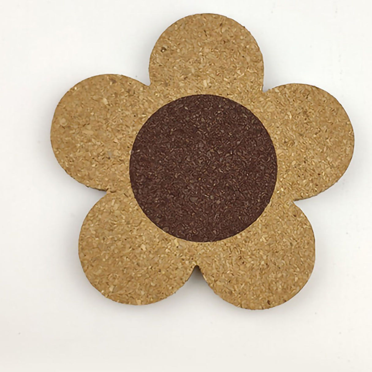 Flower Wooden Coaster Nordic Style Flower Shape Cork Coaster Kitchen Insulation Mat Dining Table Mat S