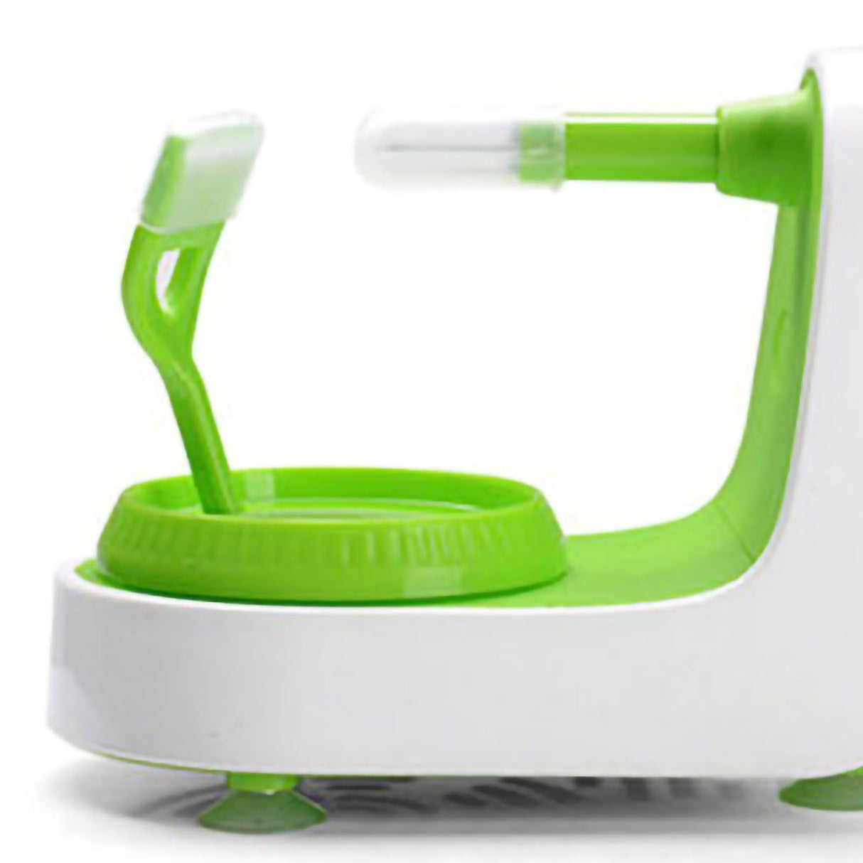 Apple Peeler 360 Degree Rotating Blade Hand Multifunction Fruit Peeler with Base Suction Cup 1pcs Scratcher